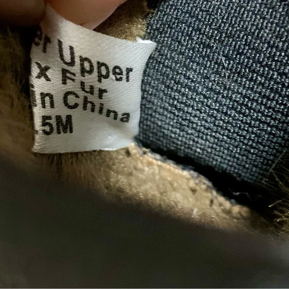 J/Slides NYC Faux Fur Lined Leather Ankle Boots – Women’s Size 7.5 - Picture 9 of 10